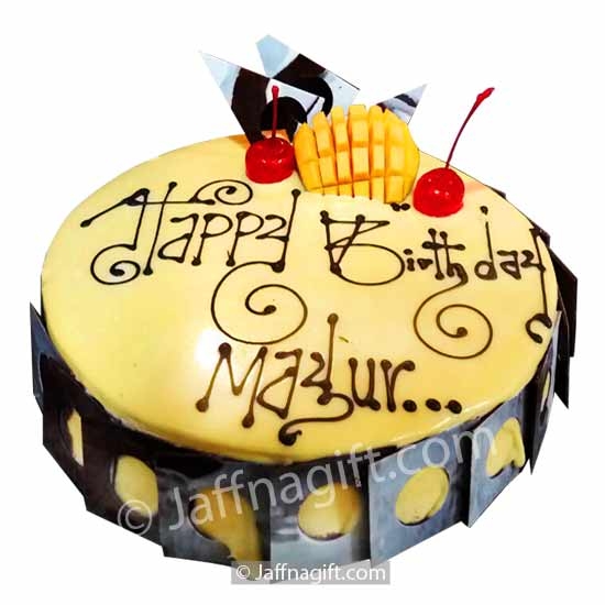 Caramel Cream Cake