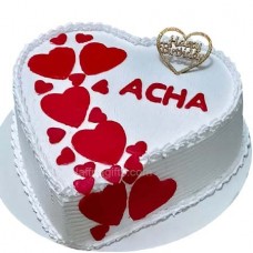 Heart cake 