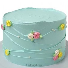 Blizzard blue cake