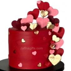 Valentines day cake 