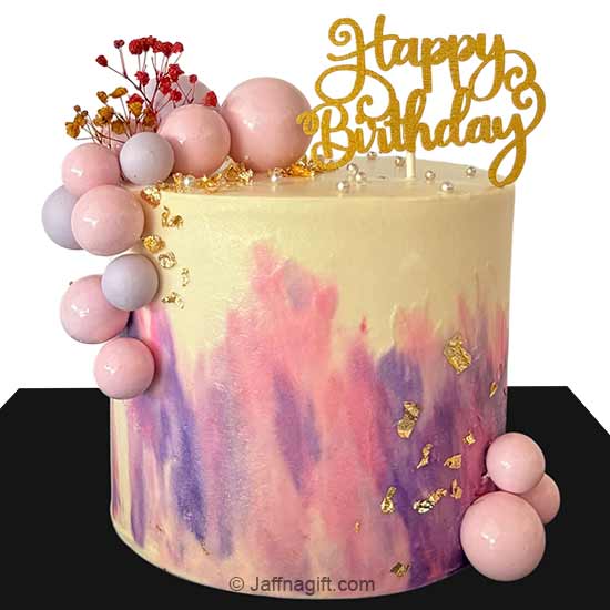 Pink Aura Cake