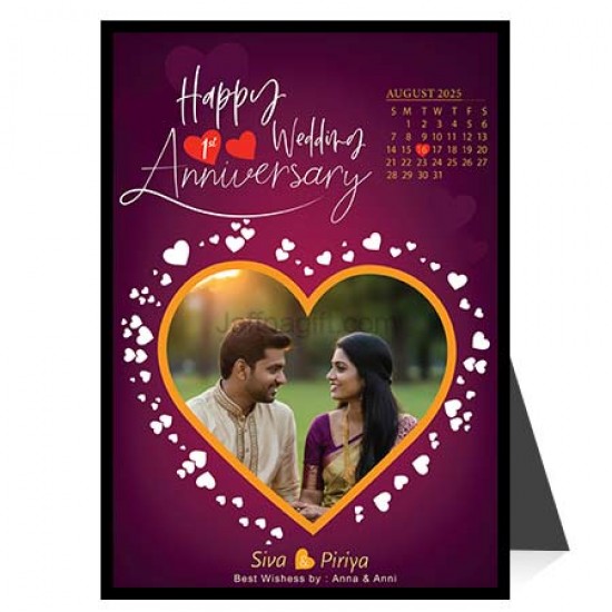 Happy Anniversary Frame