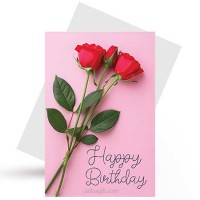 Rose card