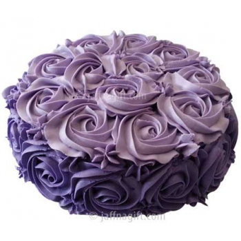 Purple Rosette