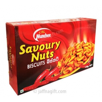 Munchee Savoury Nuts Biscuits pkt - 170g