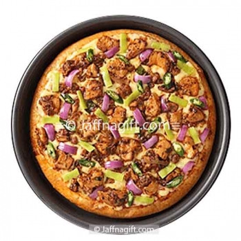 Sri Lankan Spicy Chicken Pizza